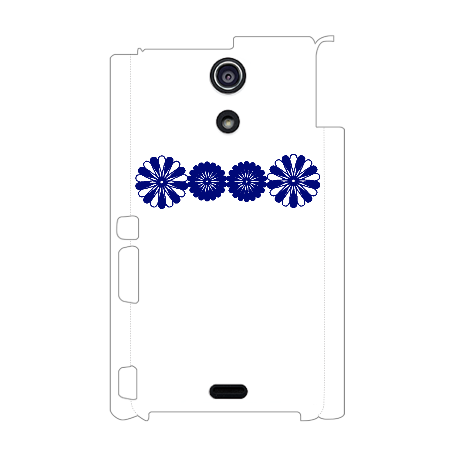 藍花 Xperia A(SO-04E)