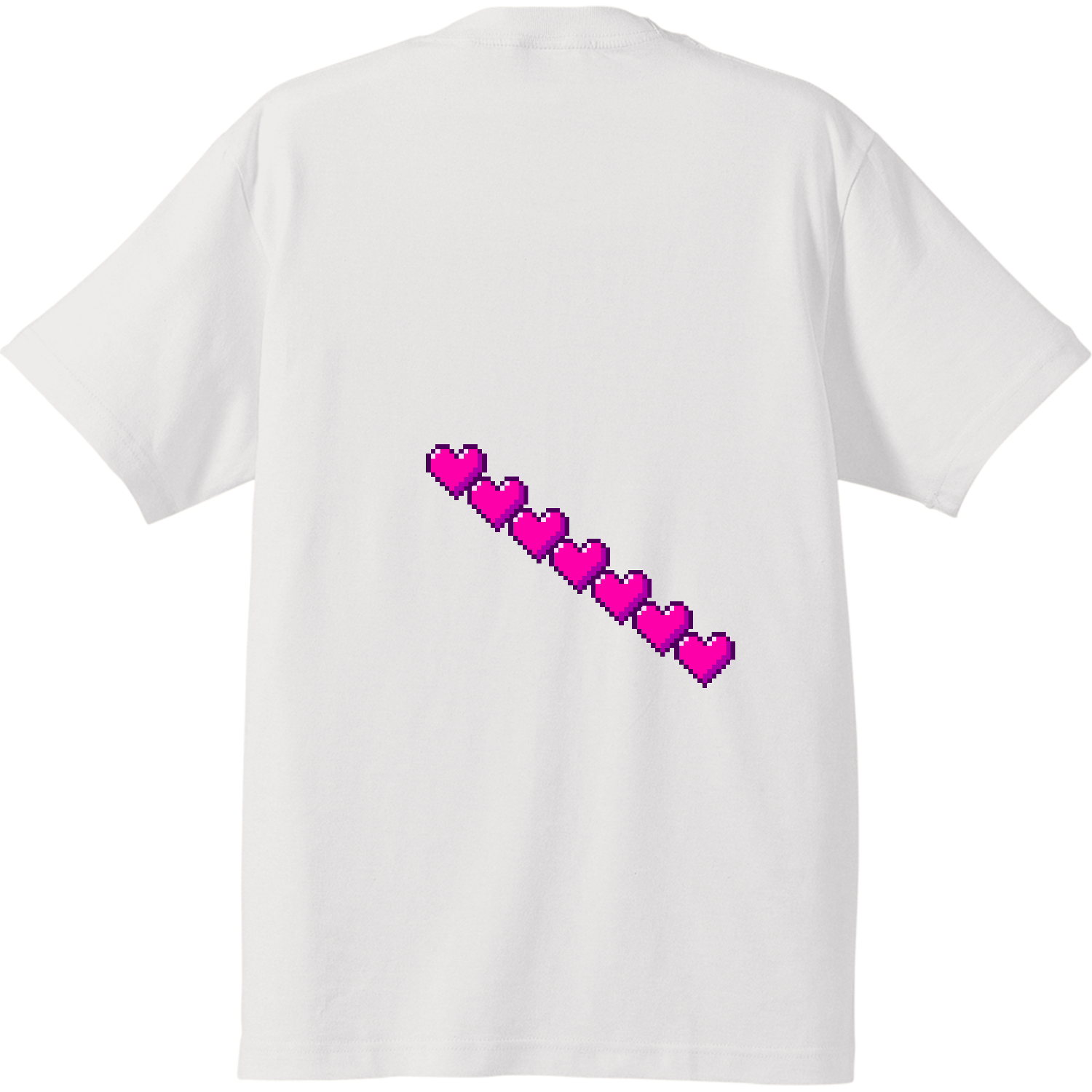 ハートハートハイクオリティーTシャツ2
