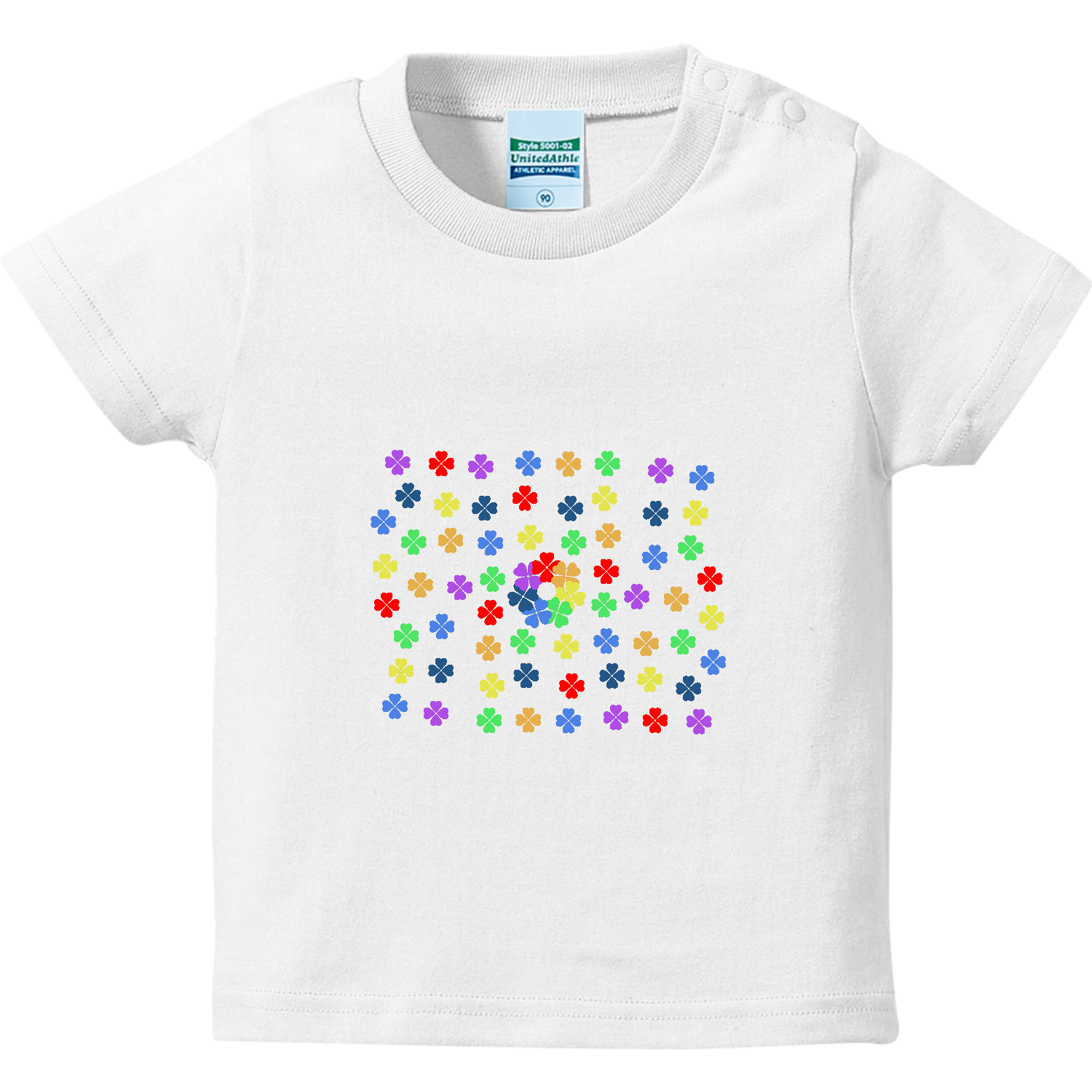 クローバー ハイクオリティーベビーTシャツ