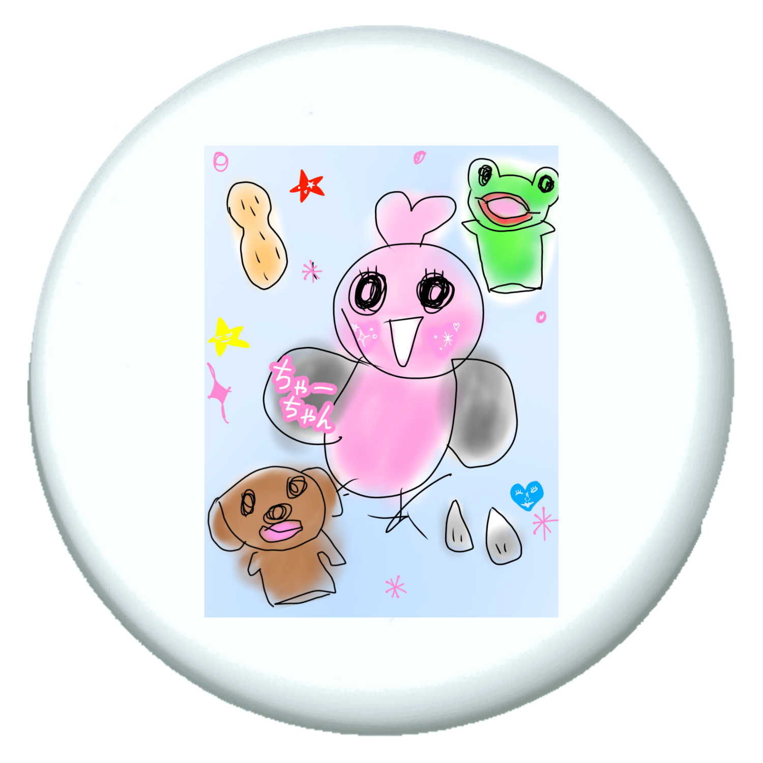 娘っちゃのイタズラ描きが可愛すぎる件w プチ缶ソフト