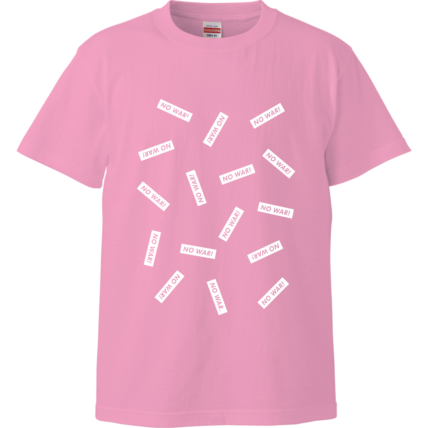 反戦 NO WAR! 7 ハイクオリティーTシャツ
