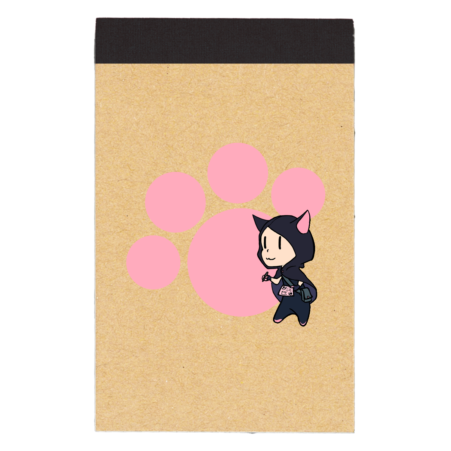 ちびクロ リサイクルＡ７メモパッド