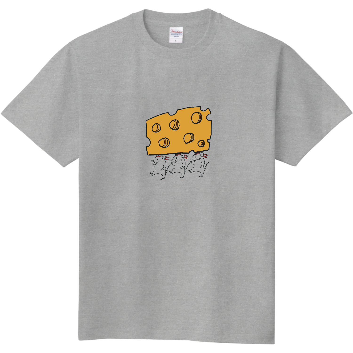ねずみとチーズ キッズＴシャツ