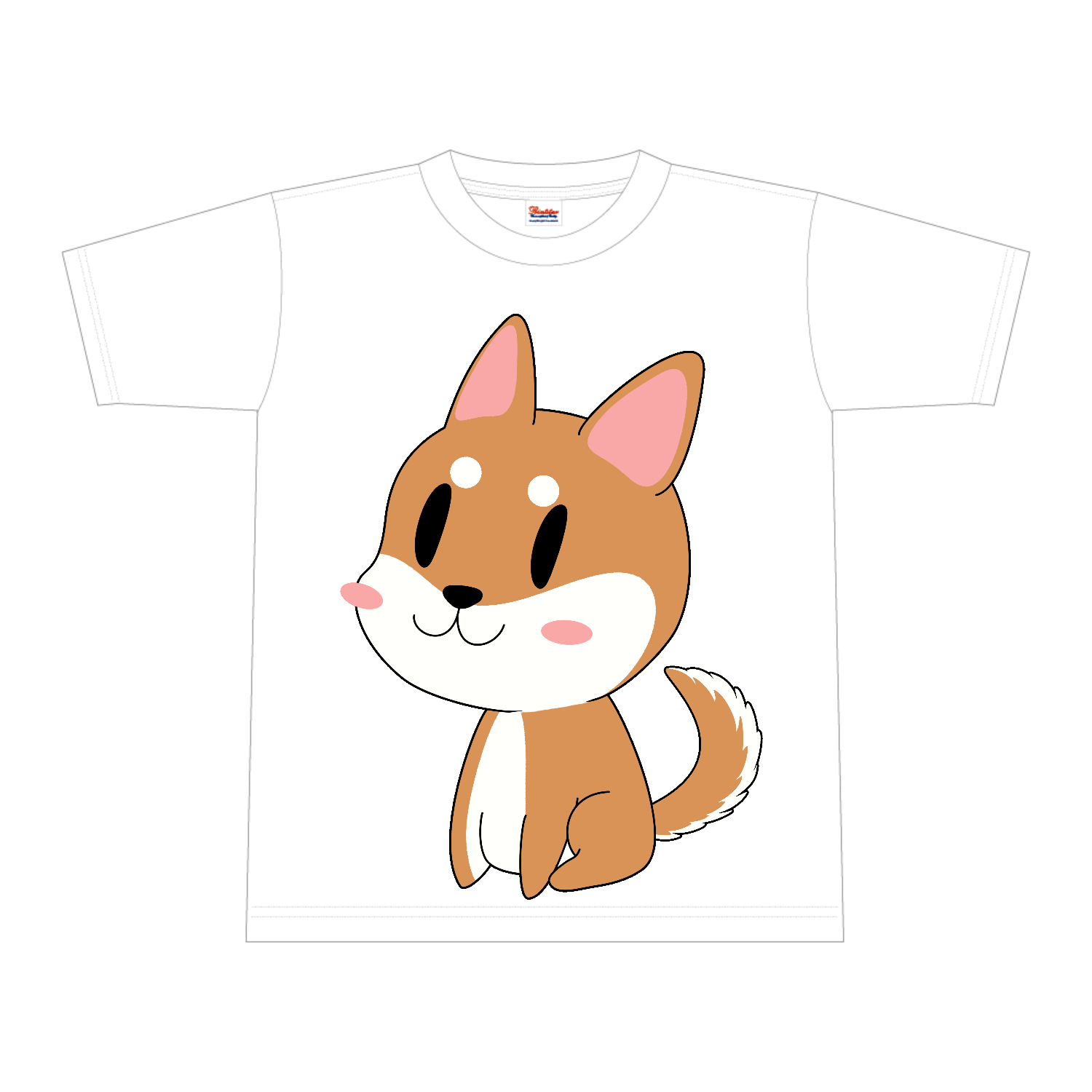いぬぬ❗️ いぬさん全面インクジェットTシャツ(L)の商品購入ページ｜クリエイター