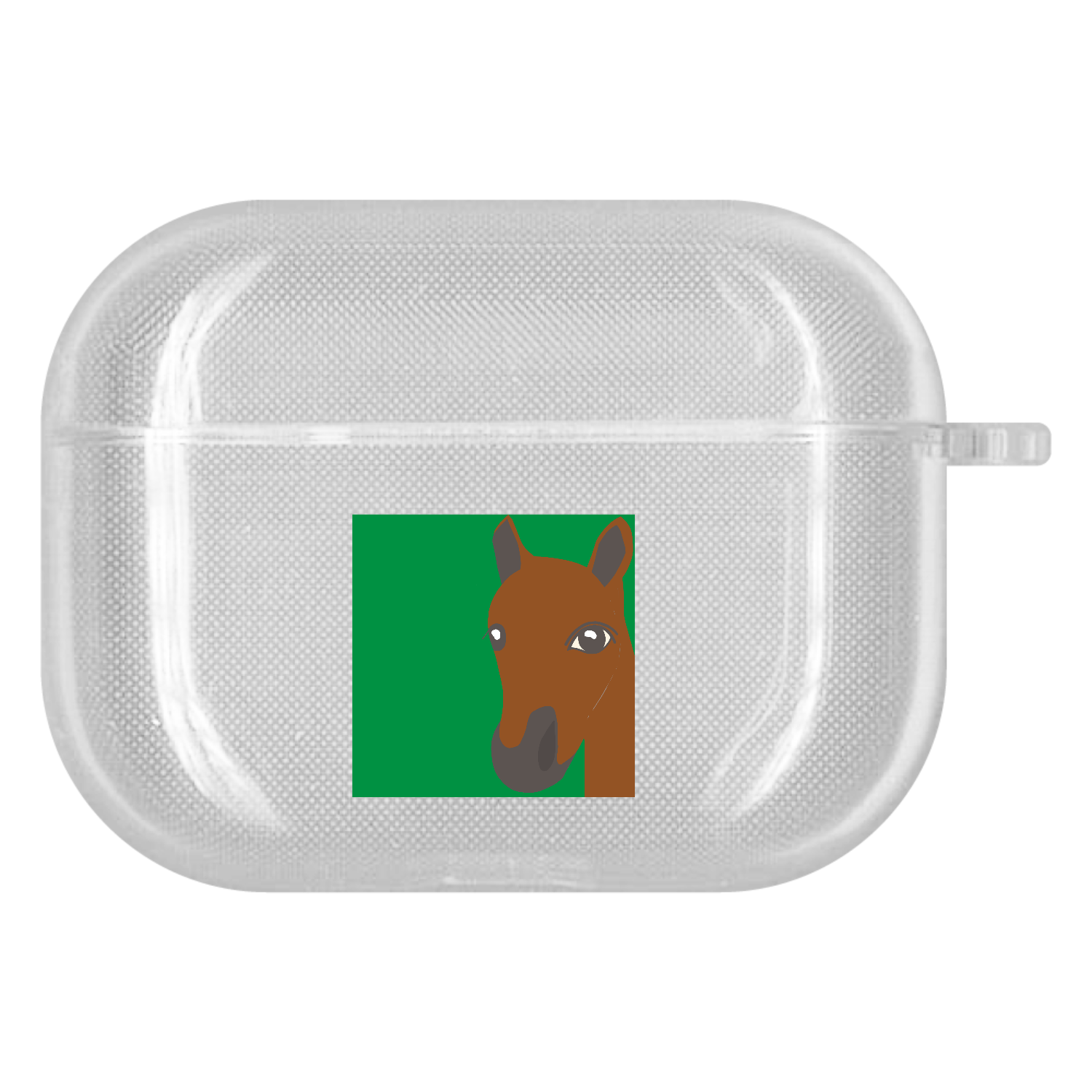 うま AirPods Pro ソフトタイプケース