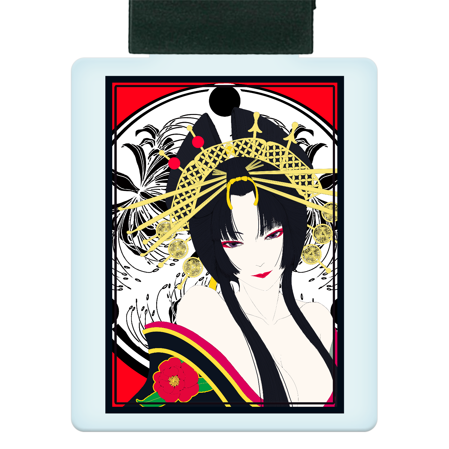 花魁 ライティングキーホルダー(四角)