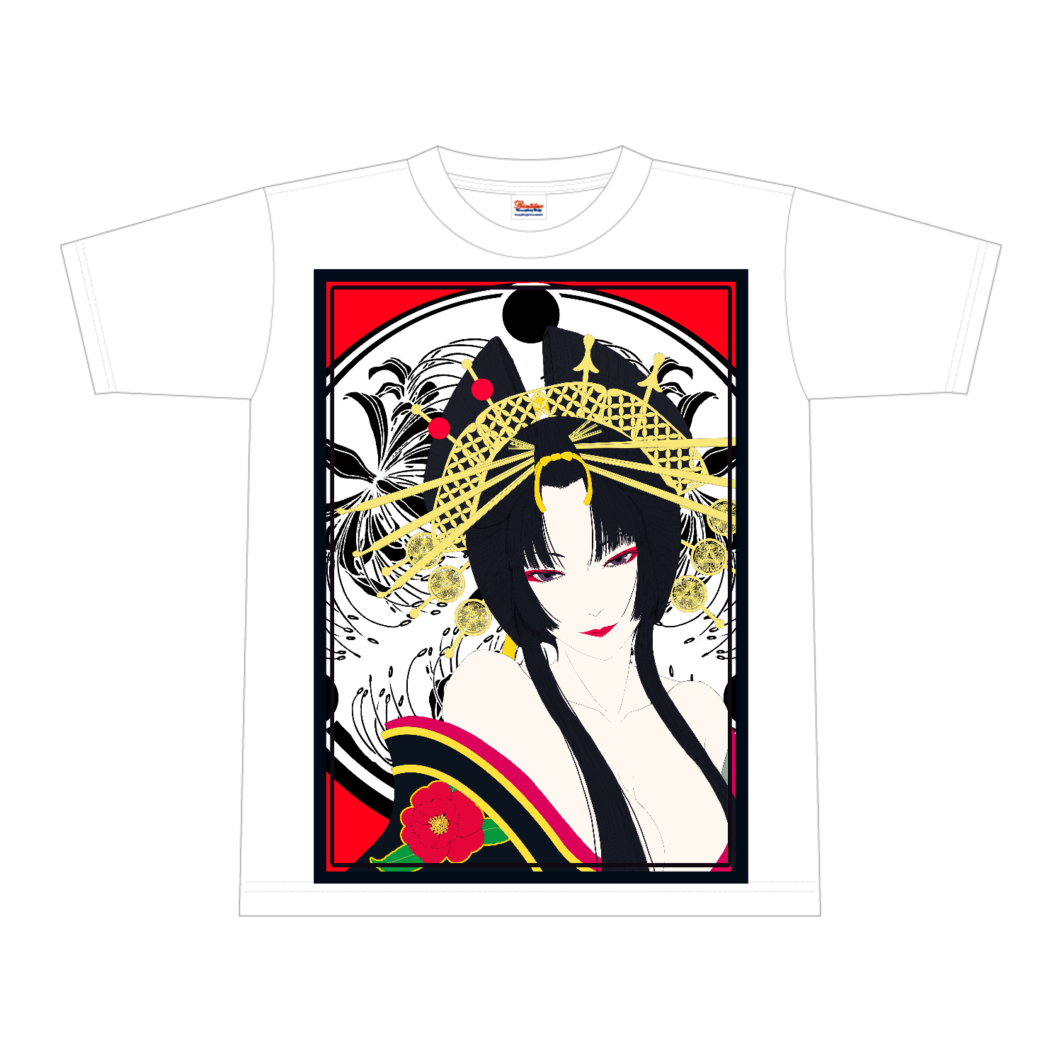 花魁全面インクジェットTシャツ(L)の商品購入ページ｜クリエイターの