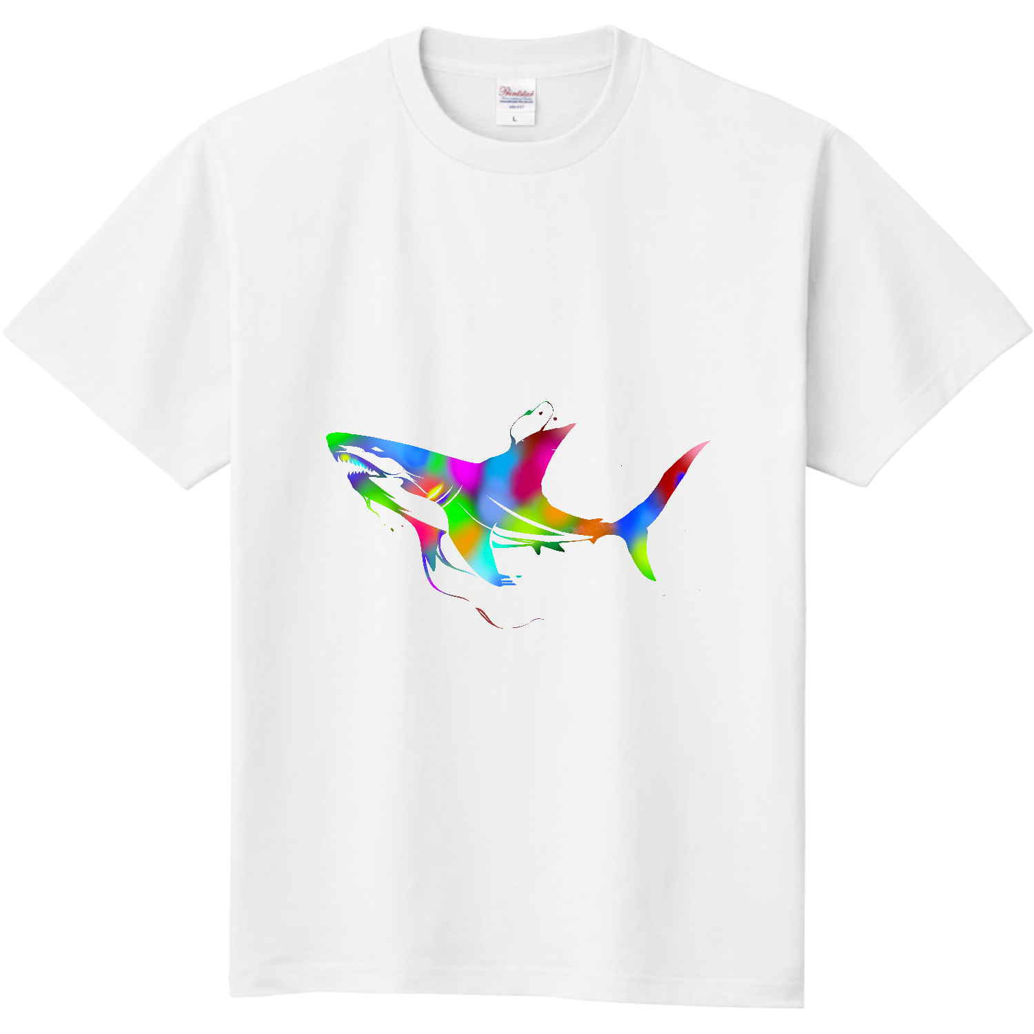 カラフル鮫定番Tシャツの商品購入ページ｜クリエイターのオリジナル