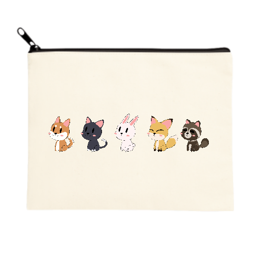 あにまるふれんずキャンバスポーチ（M）の商品購入ページ