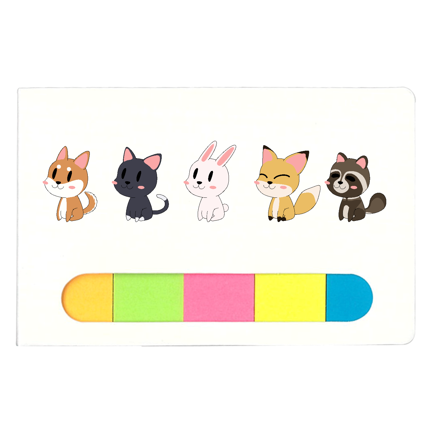 あにまるふれんず ポケット付箋セット(S)