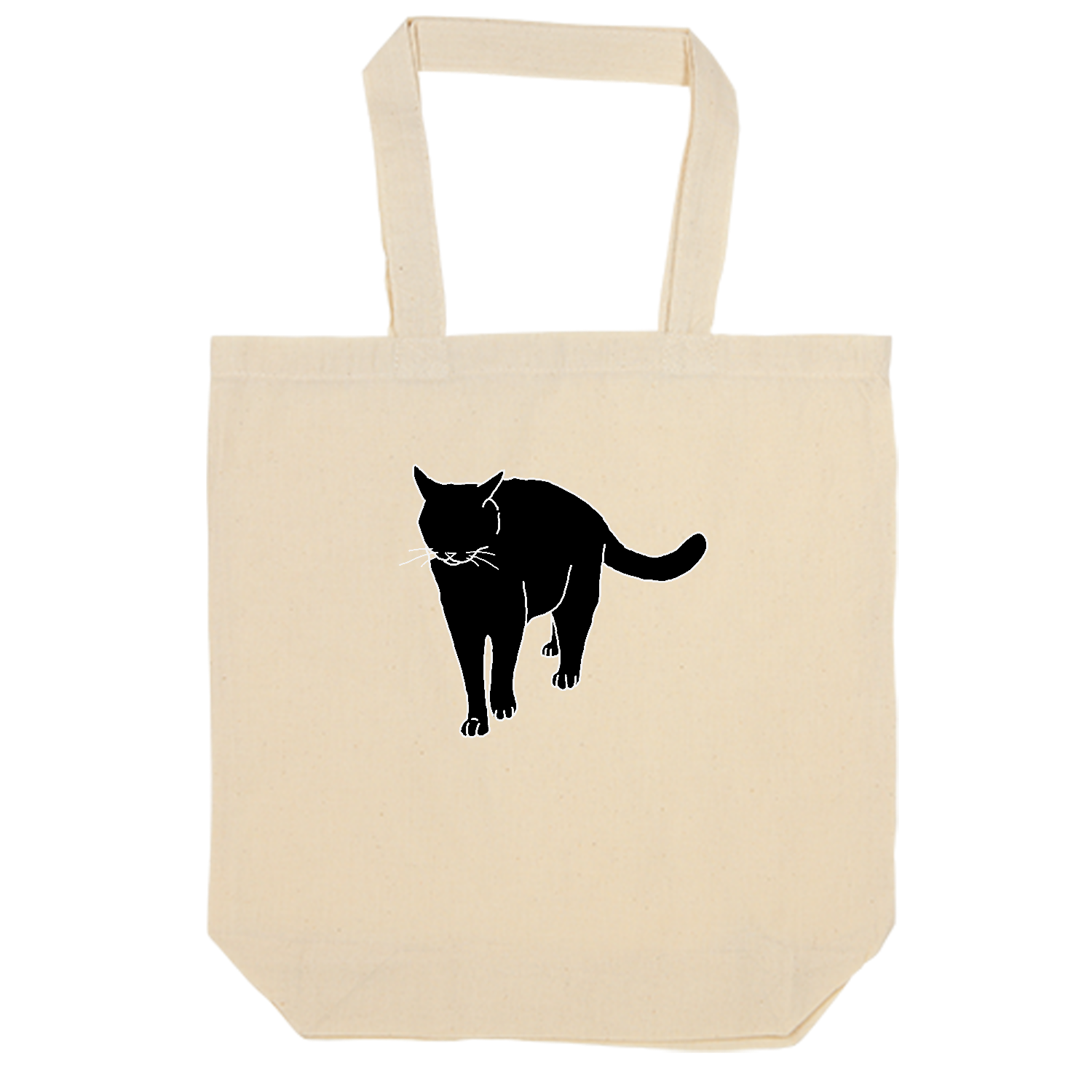 BlackCat オーガニックコットンバッグ（Ｍ）