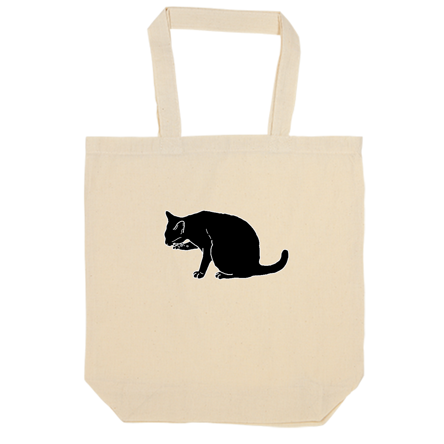 BlackCat オーガニックコットンバッグ（Ｍ）