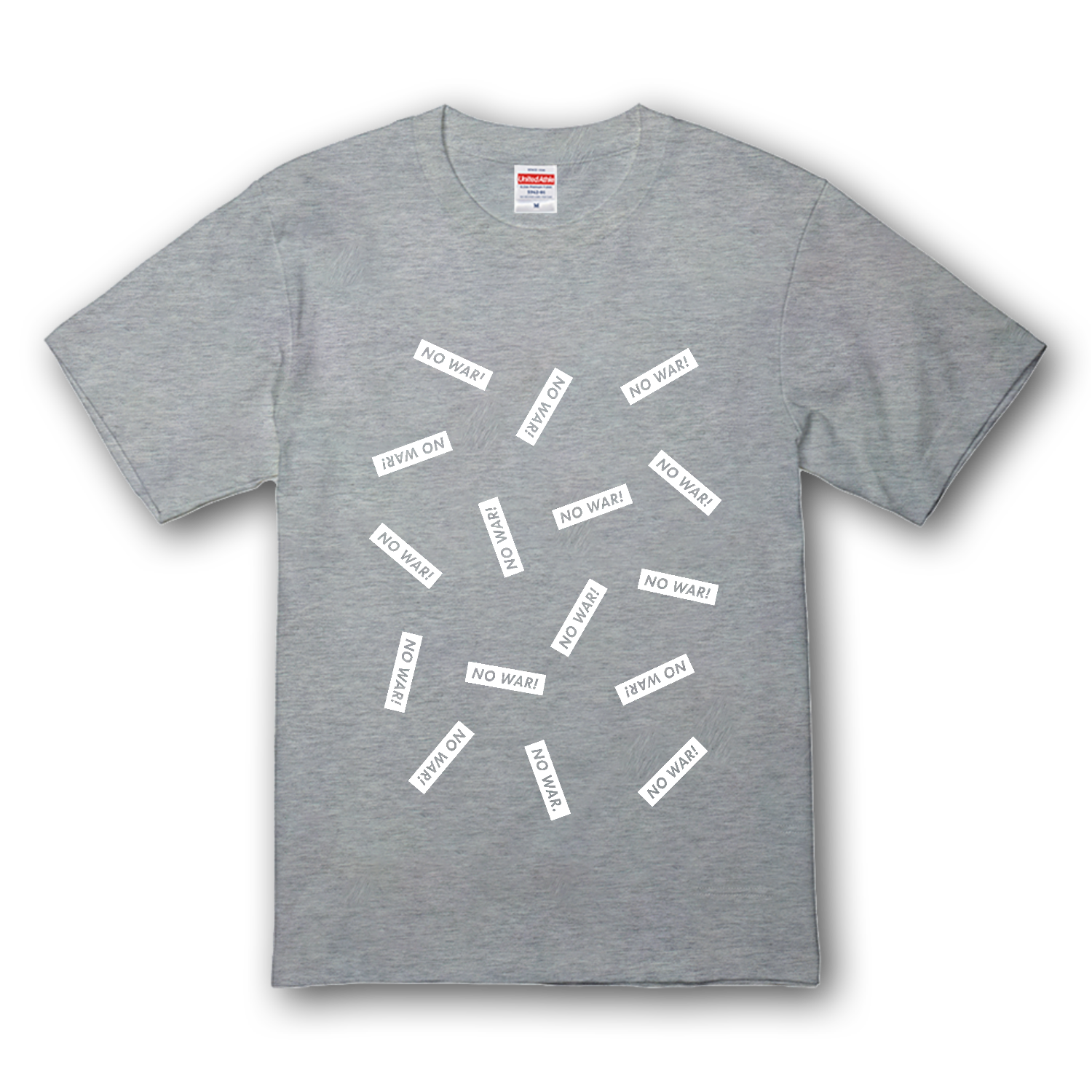 反戦 NO WAR! 7 プレミアムTシャツ