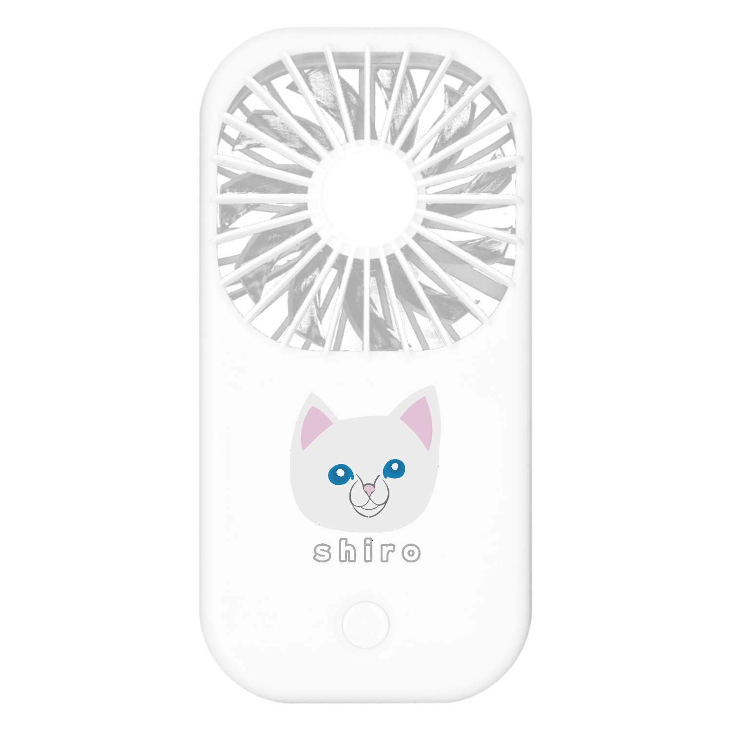 しろねこちゃんポータブルスタンドファン1