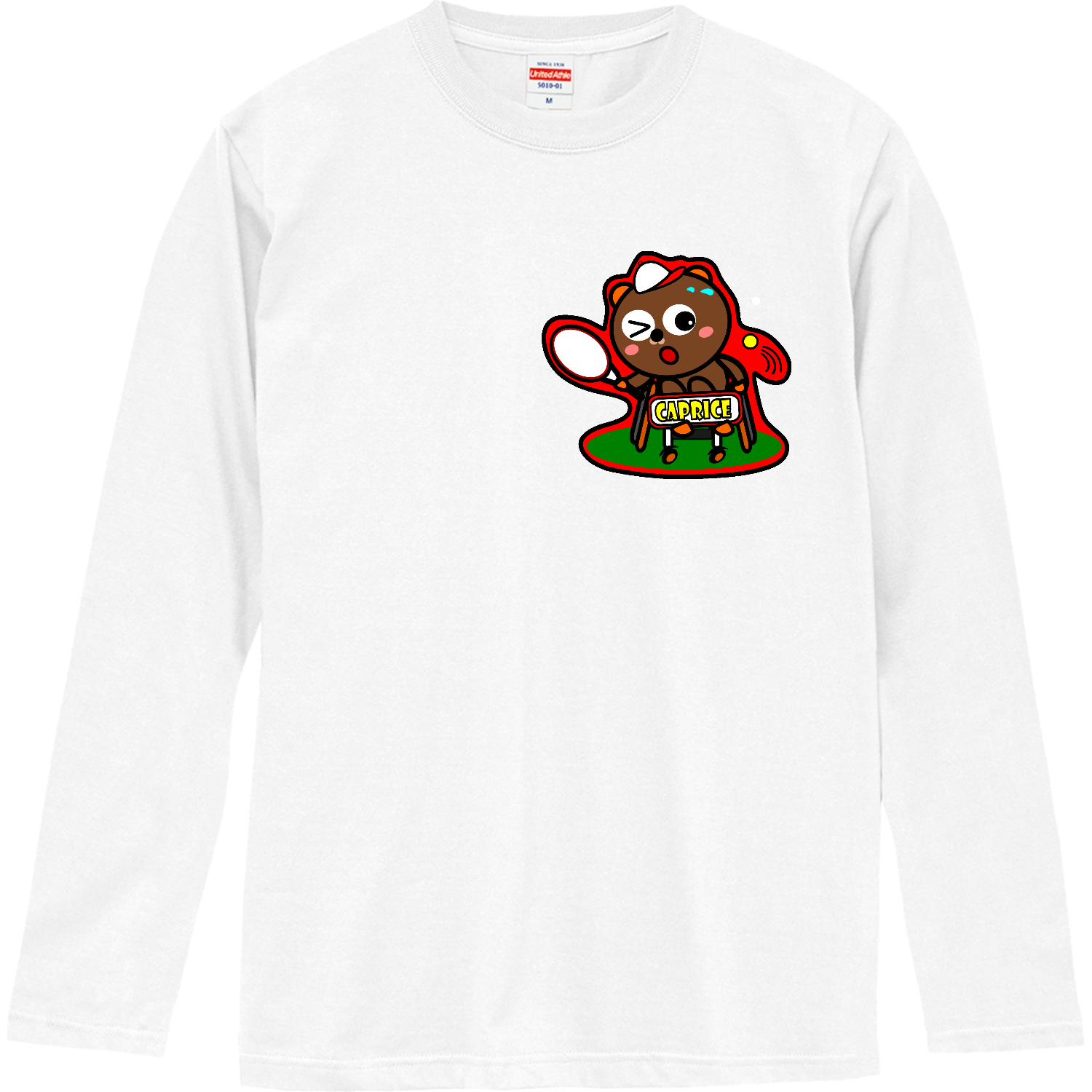 PARAくまたロングスリーブTシャツの商品購入ページ｜クリエイターの 