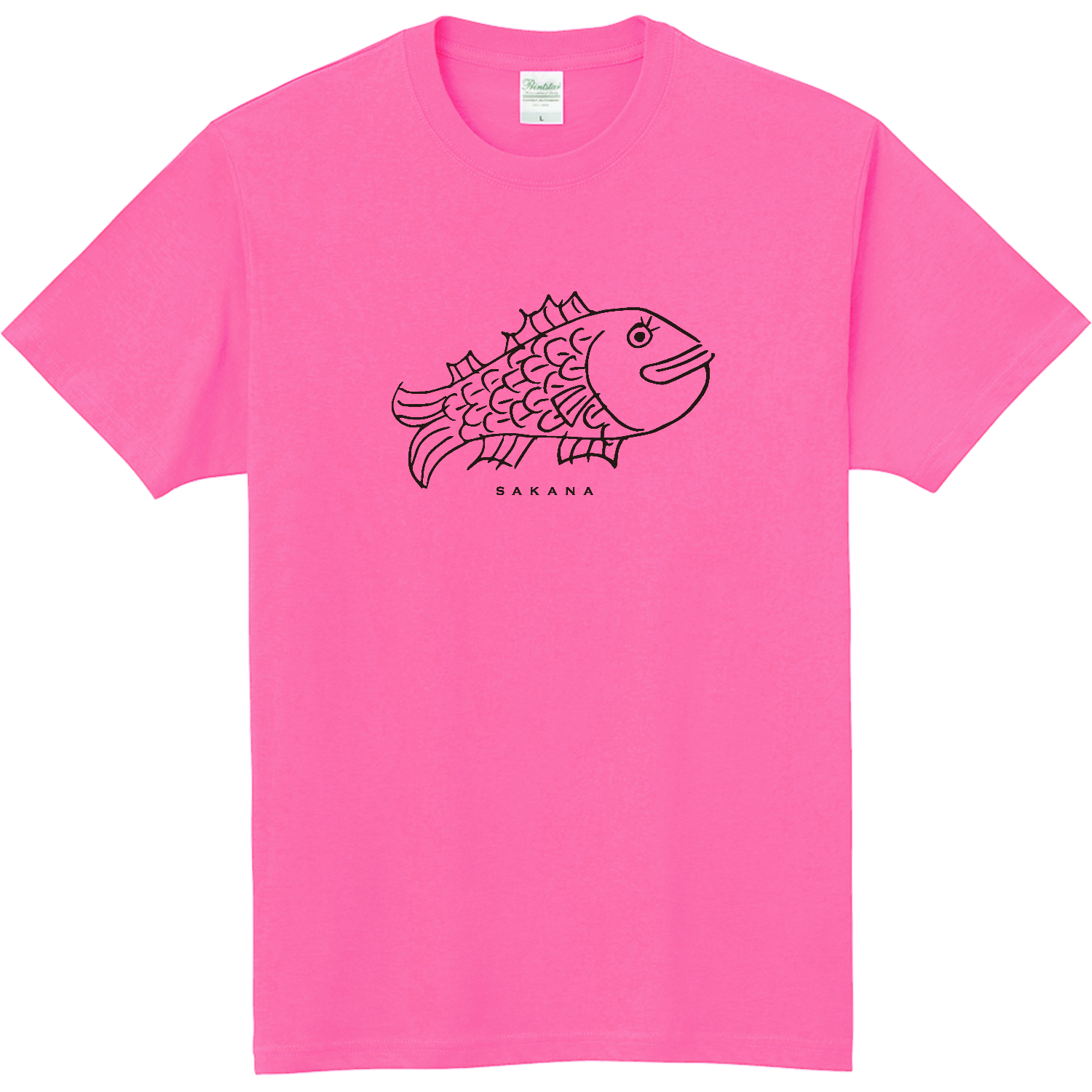 sakana・魚  1 軽量Ｔシャツ