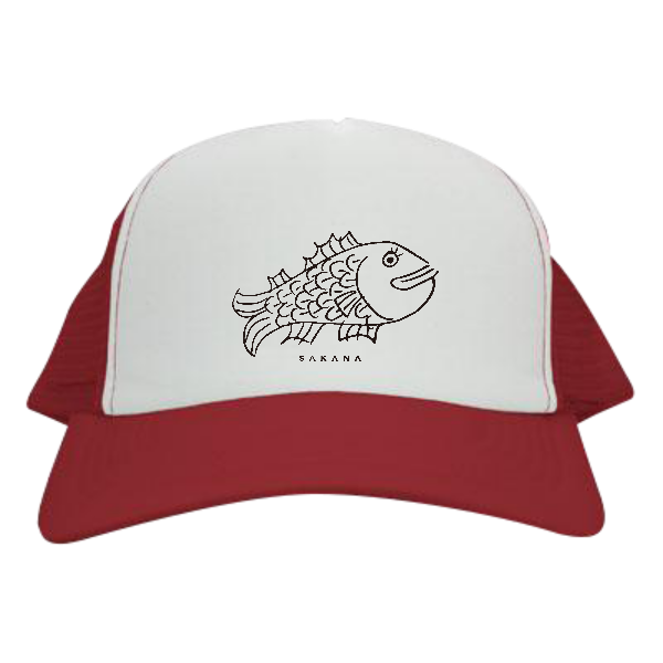 sakana・魚  1 メッシュキャップ