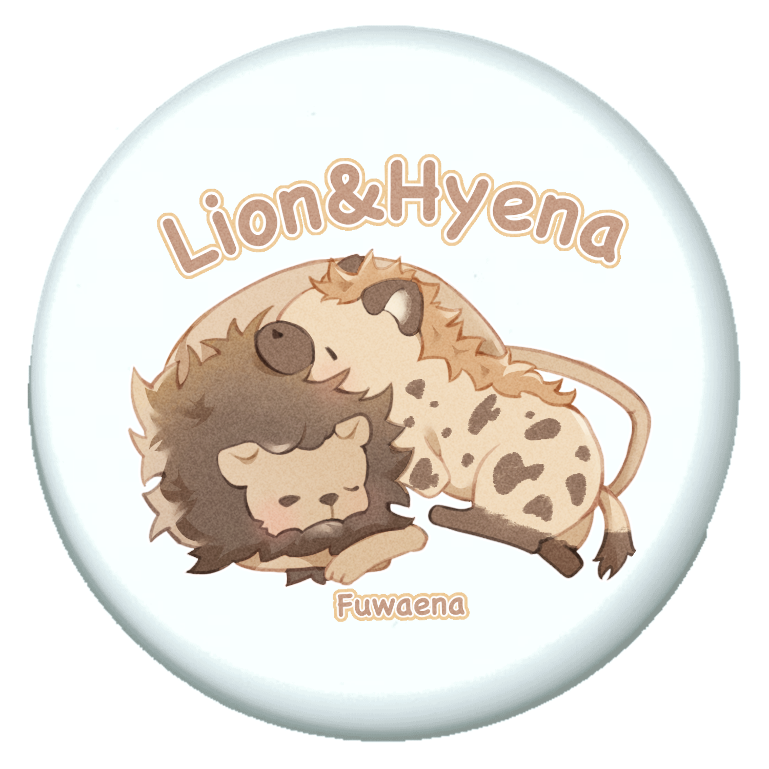 ライオンとハイエナ プチ缶ソフト