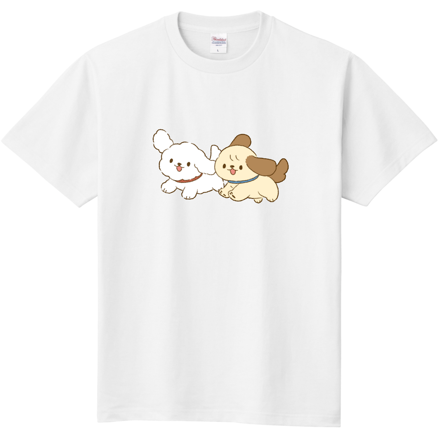 ぽぽとここ仲良しさんぽ Tシャツ｜Mion - オリラボマーケット