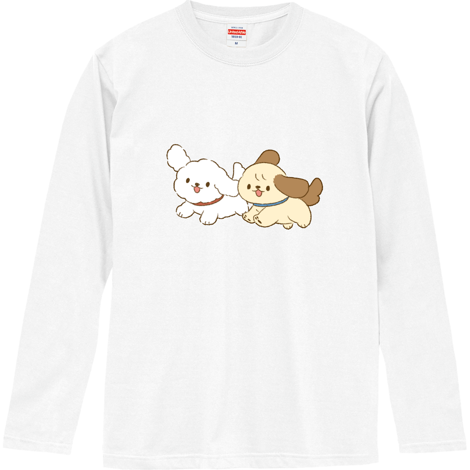 ぽぽとここ仲良しさんぽ ロングスリーブTシャツ