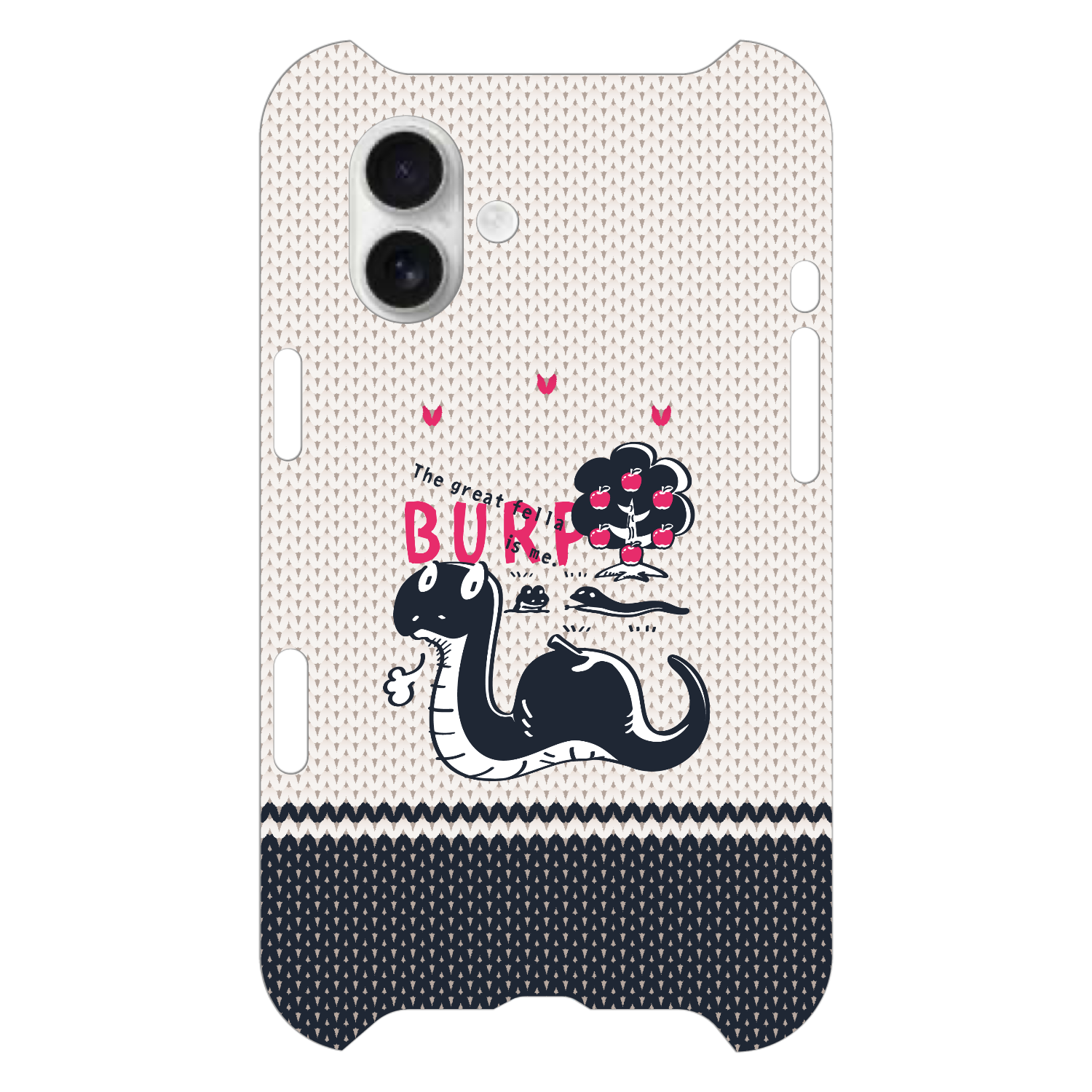 ヘビのげっぷ　BURP iPhone16 Plus
