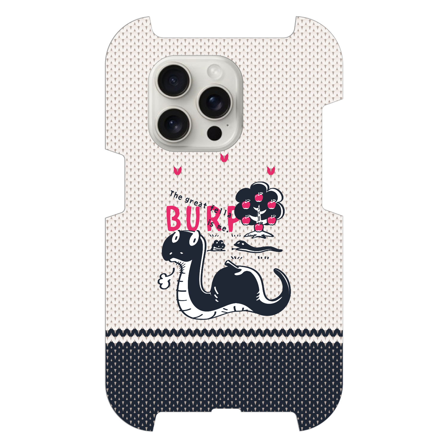 ヘビのげっぷ　BURP iPhone15 Pro