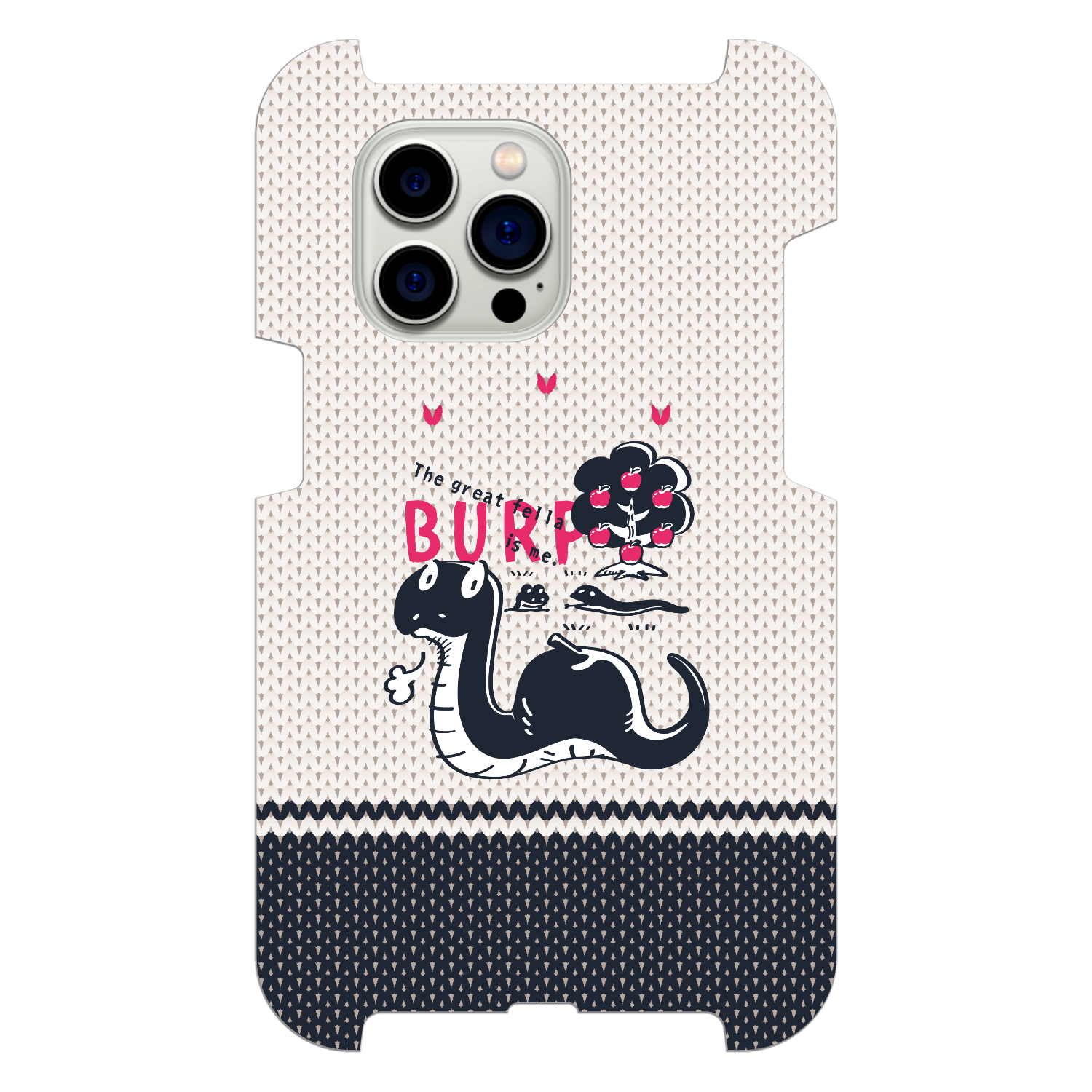 ヘビのげっぷ　BURP iPhone15 Pro Max