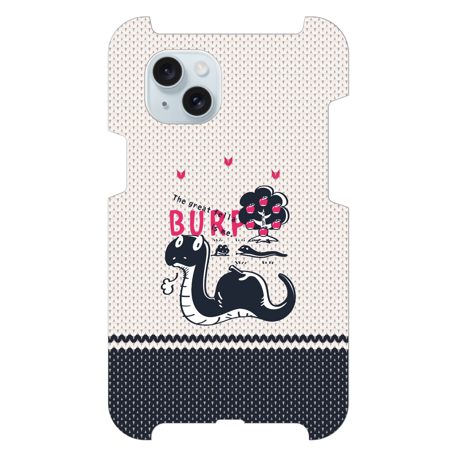 ヘビのげっぷ　BURP iPhone15 Plus