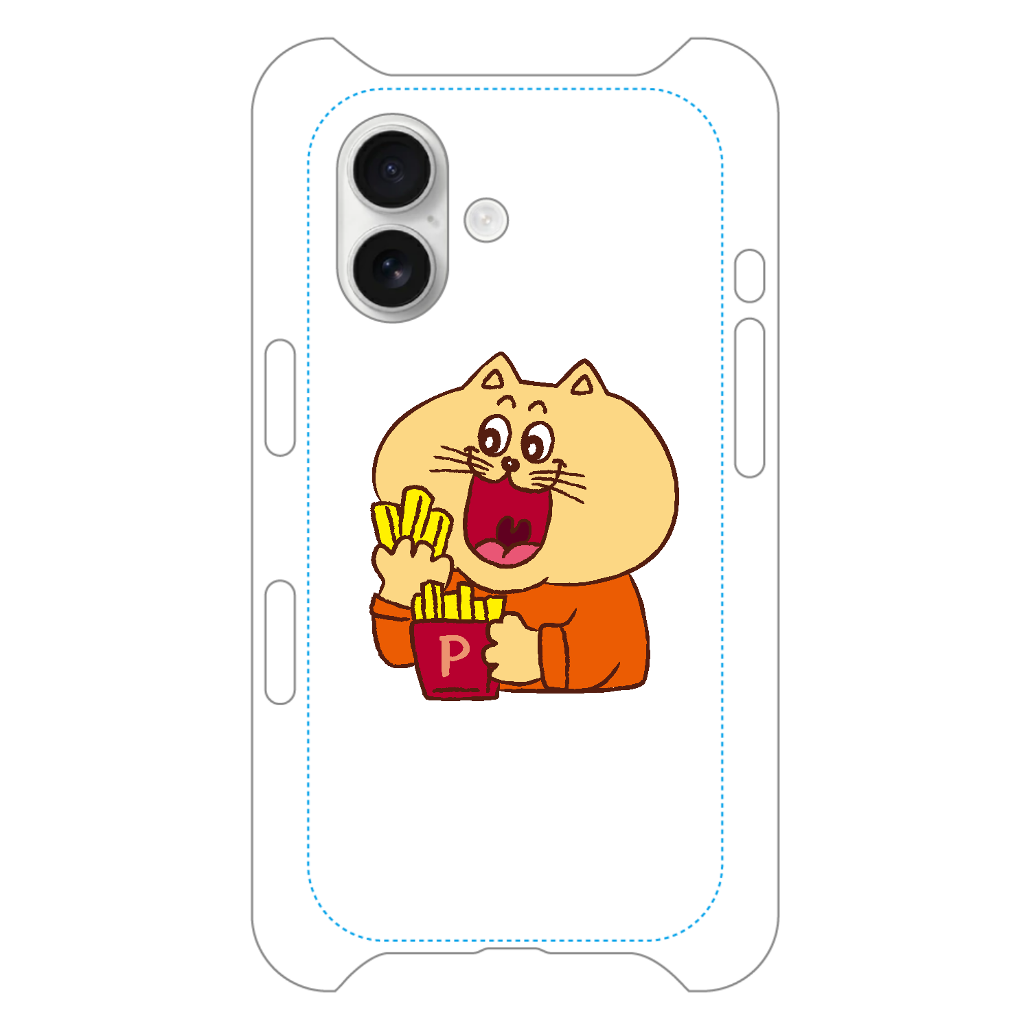 ネコのちろすけ ～ポテトを食べる～ iPhone17