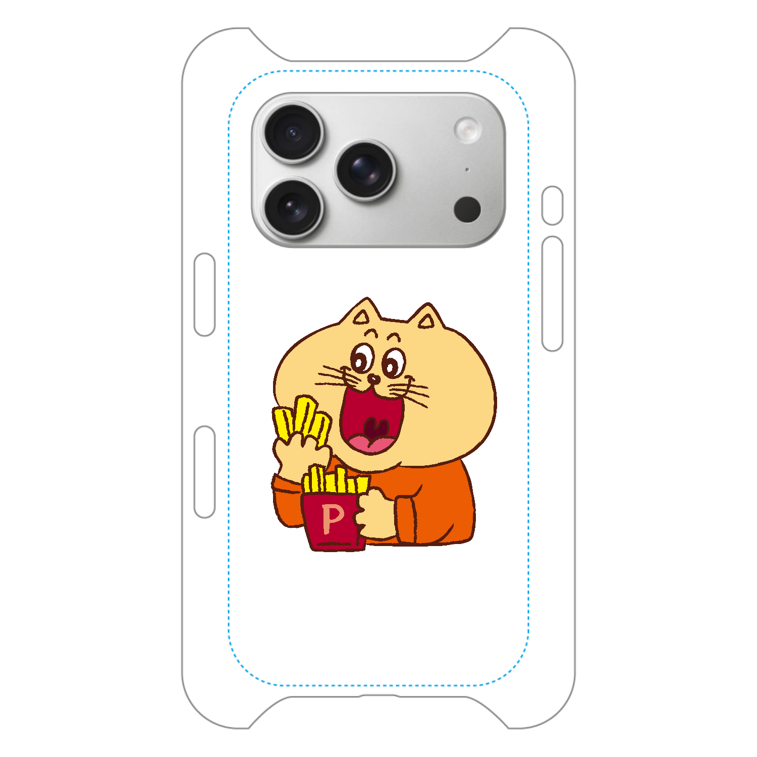 ネコのちろすけ ～ポテトを食べる～ iPhone17 Pro