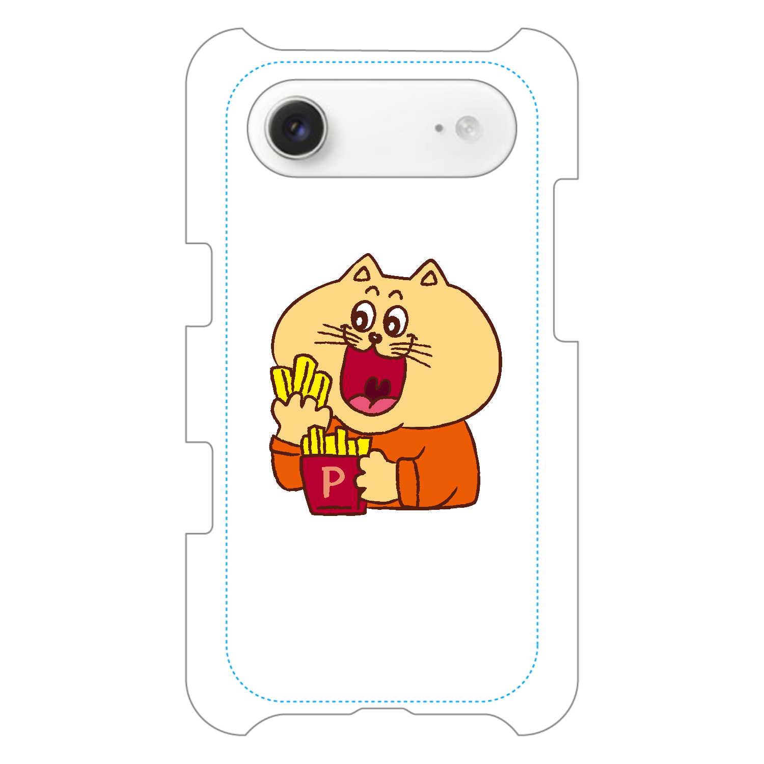 ネコのちろすけ ～ポテトを食べる～ iPhone17 Air