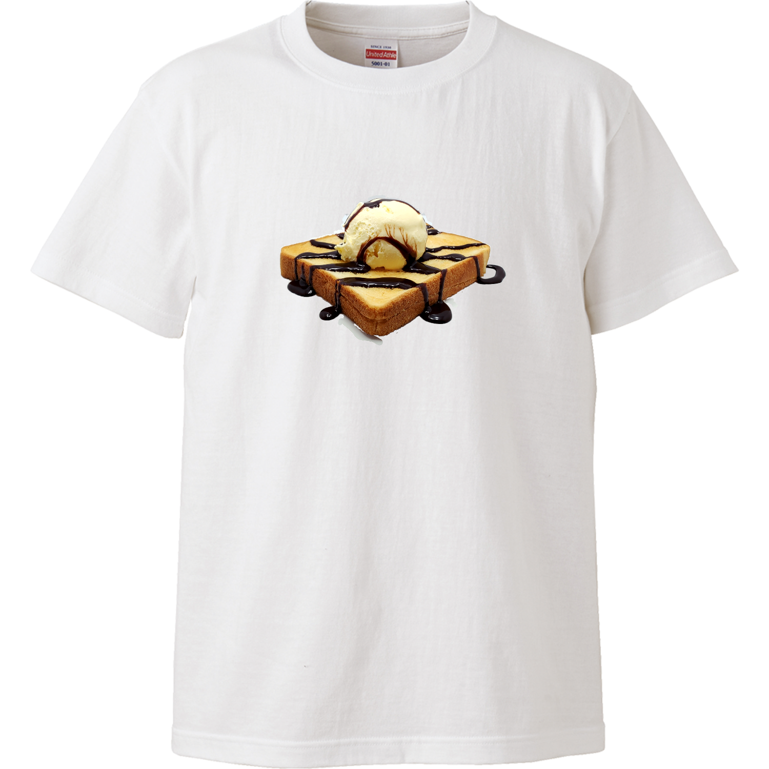 チョコアイストースト ハイクオリティーTシャツ