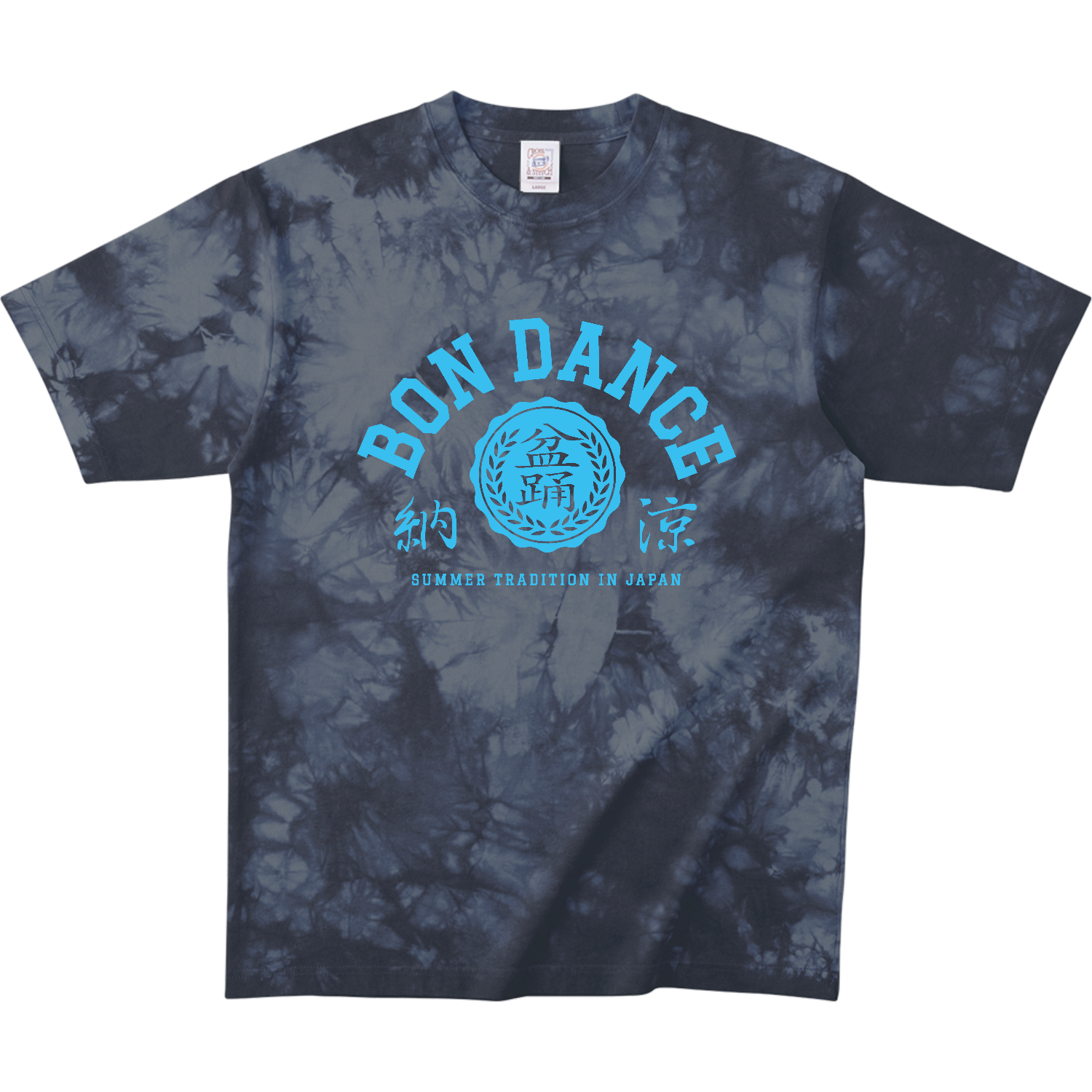 BON DANCE・盆踊り 3 タイダイＴシャツ