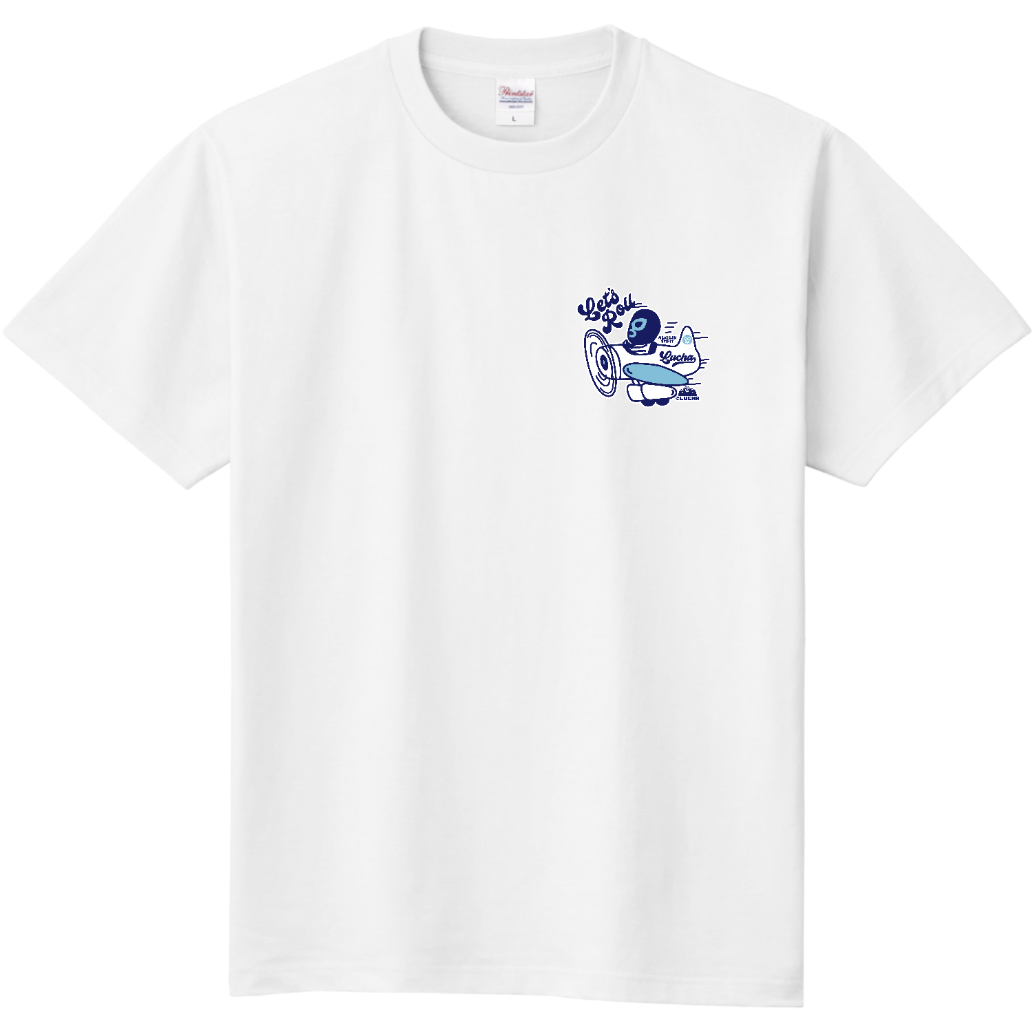 (ワンポイント)Let's Roll#3 定番Ｔシャツ
