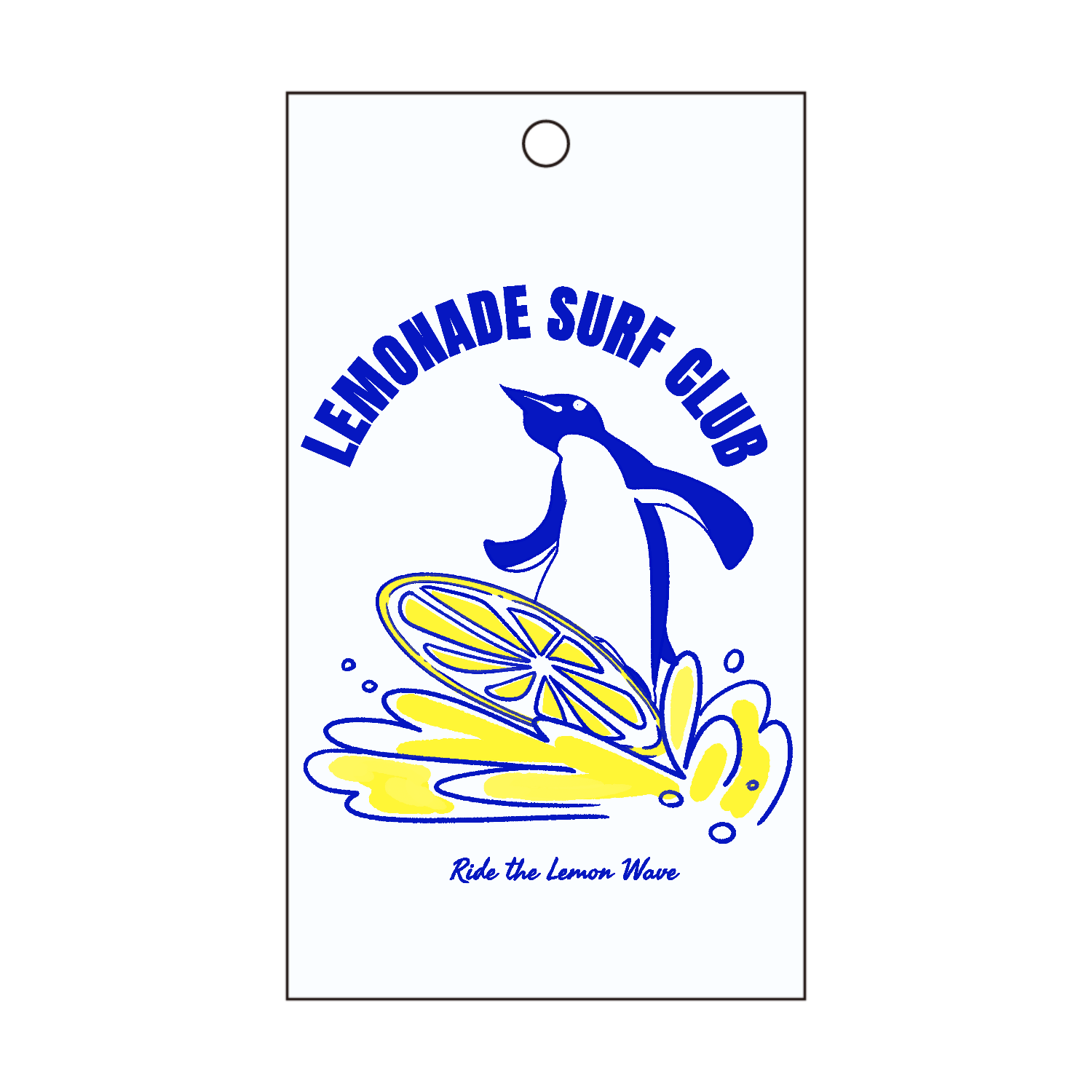 LEMONADE SURF CLUB 短冊型アクリルキーホルダー (W40mm H70mm)