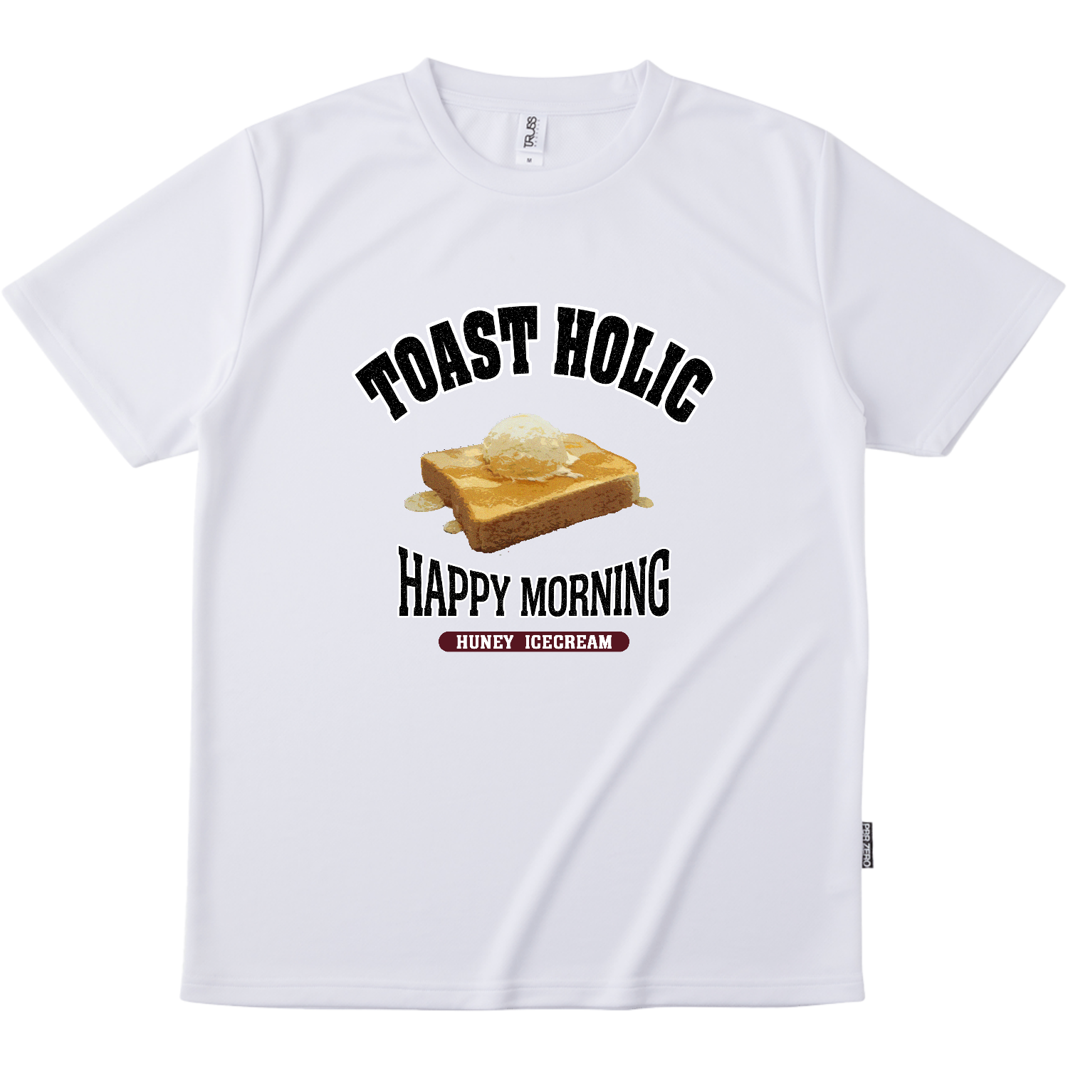 ハニーアイストースト（アレンジトースト 風） リサイクルポリエステル Tシャツ