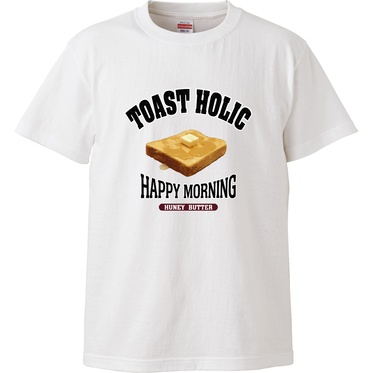ハニーバタートースト（アレンジトースト 風） ハイクオリティーTシャツ
