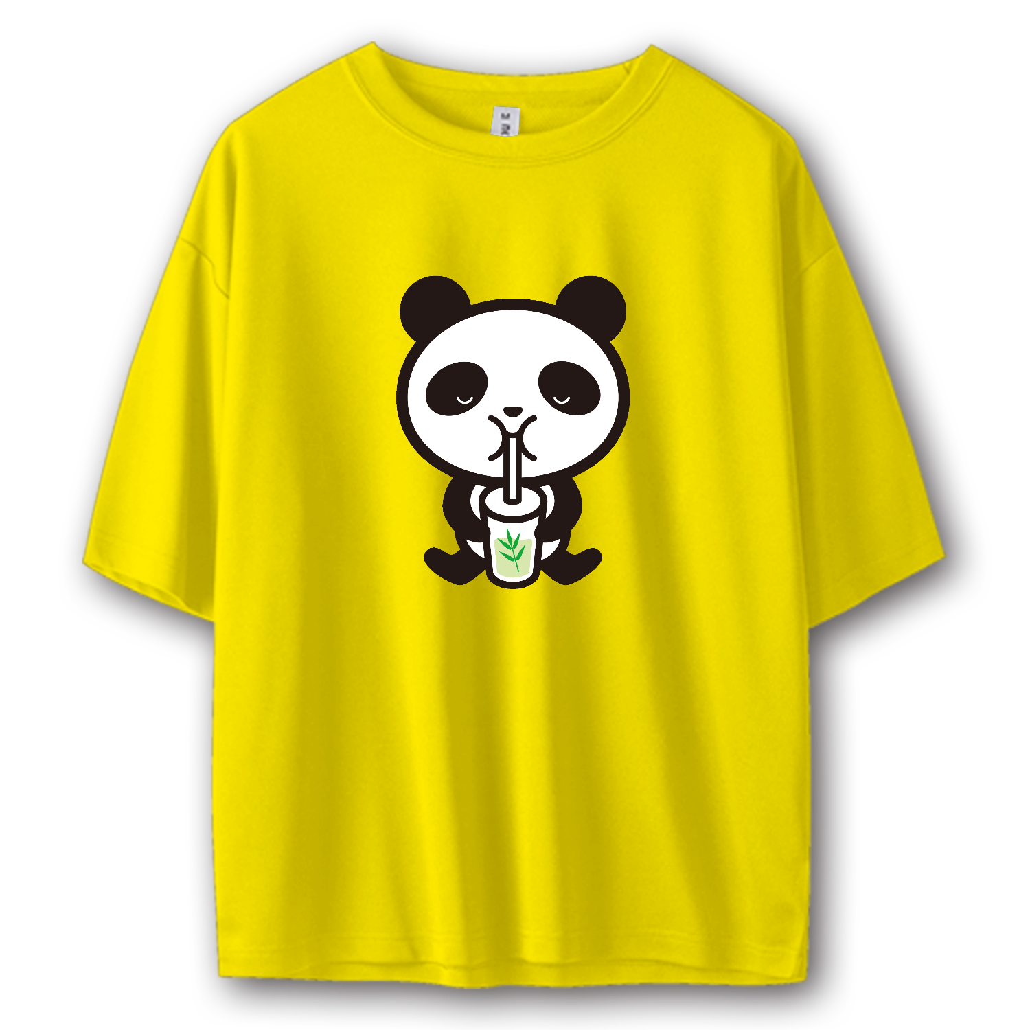 パンダ・笹ジュース ストリートＴシャツ