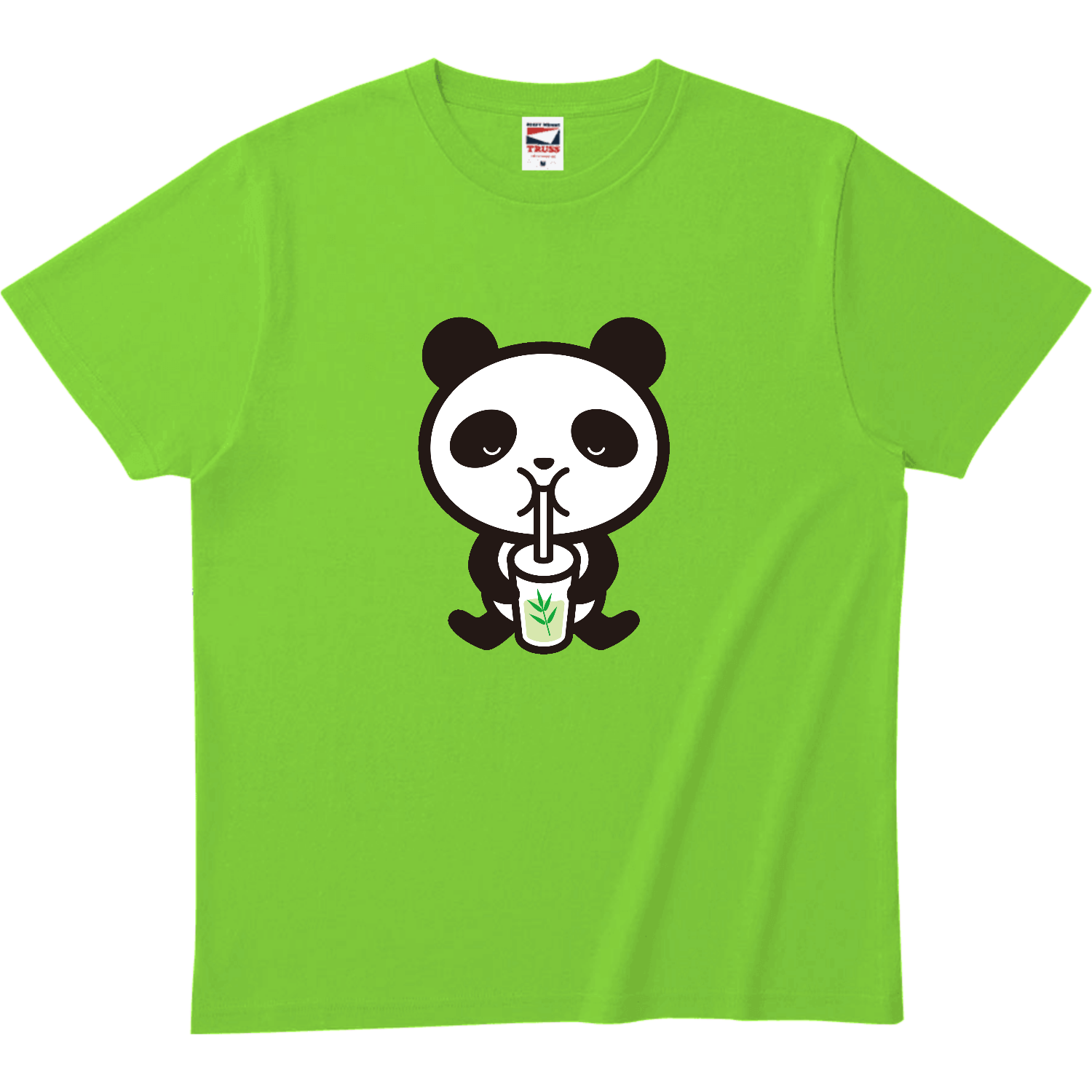 パンダ・笹ジュース ヘビーウェイトTシャツ