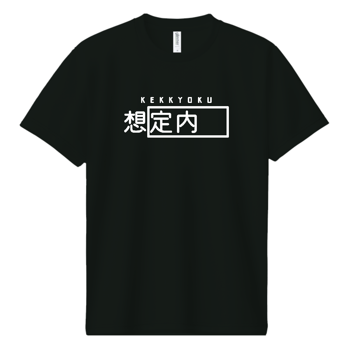 結局「想定外」(ホワイト) ドライＴシャツ