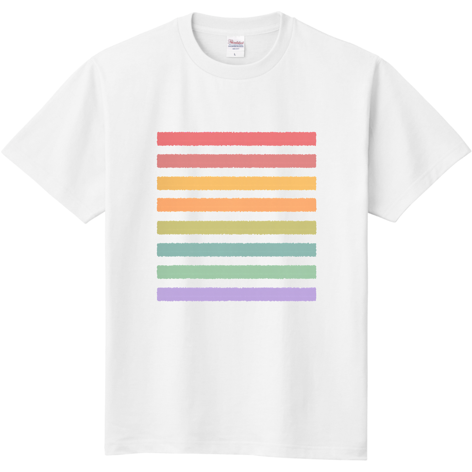 くすみ色ボーダー 定番Ｔシャツ