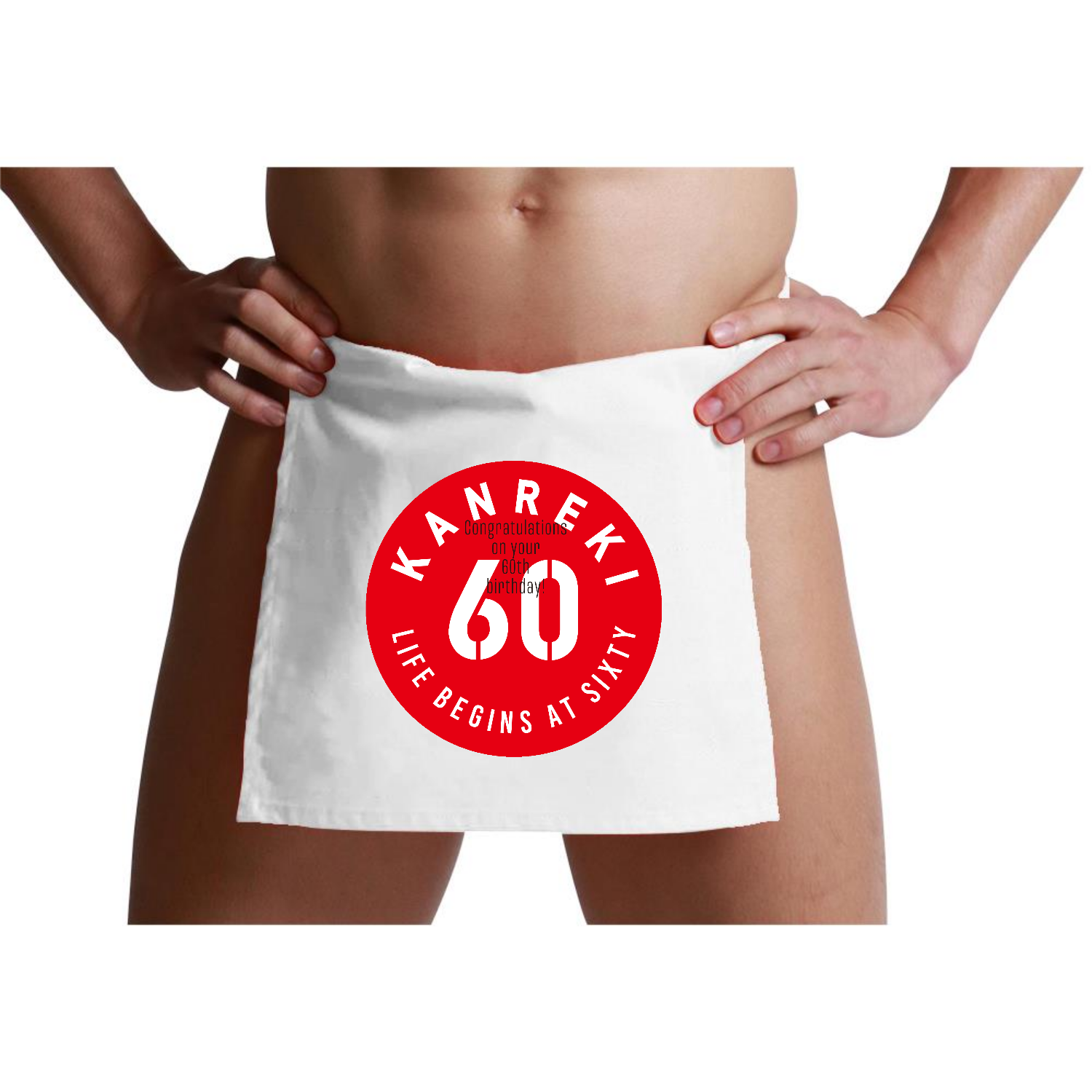 KANREKI・60・還暦・円形 ふんどし