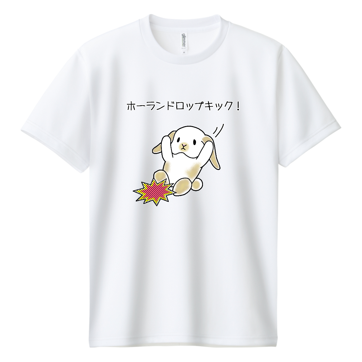 ホーランドロップキック！(カラー) ドライＴシャツ