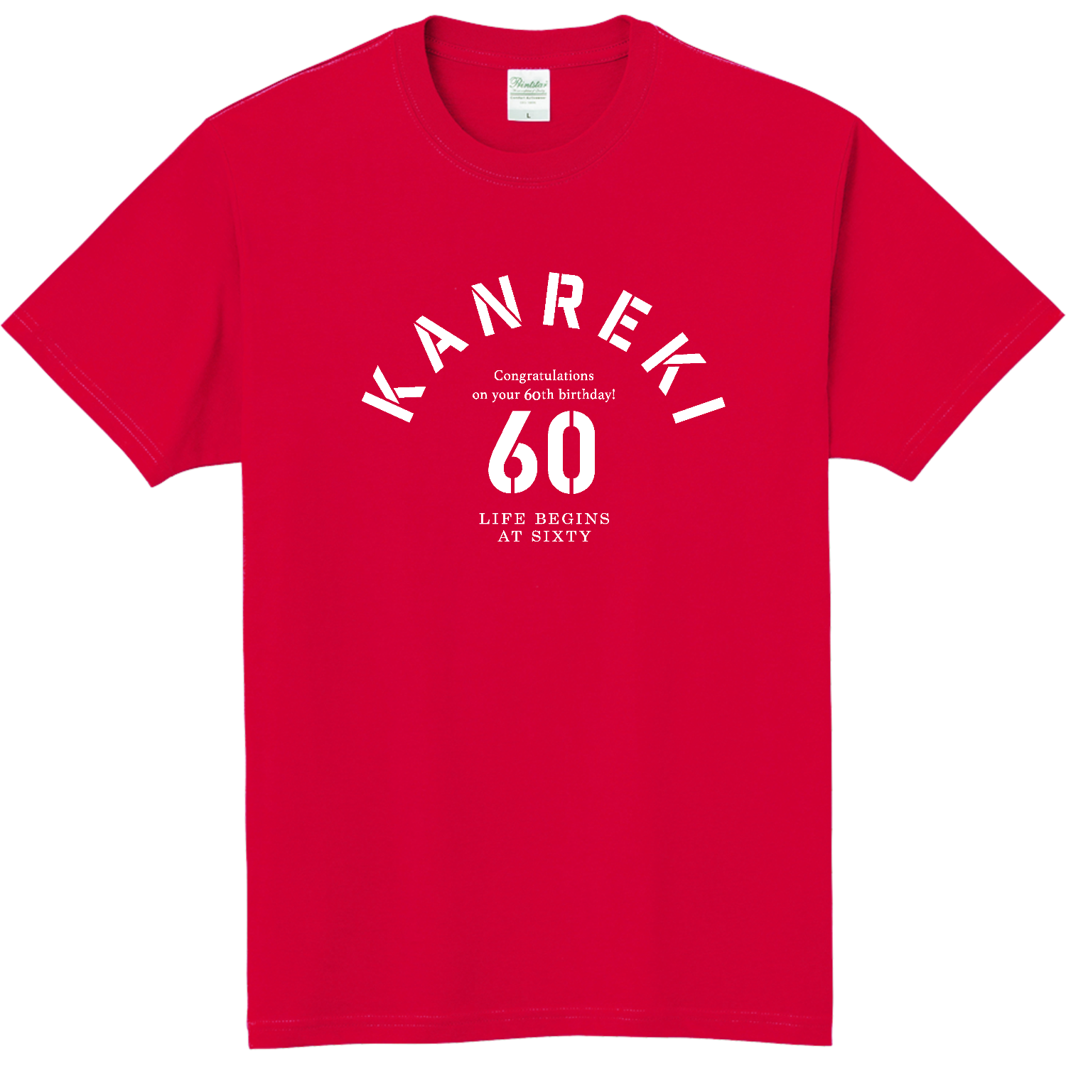 KANREKI・60・還暦 3 軽量Ｔシャツ