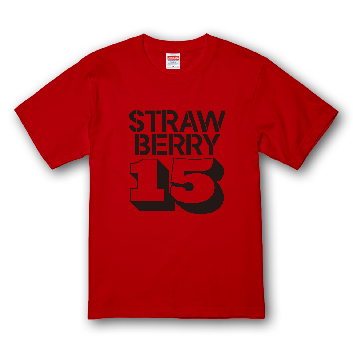 STRAWBERRY 15・イチゴ大好き プレミアムTシャツ
