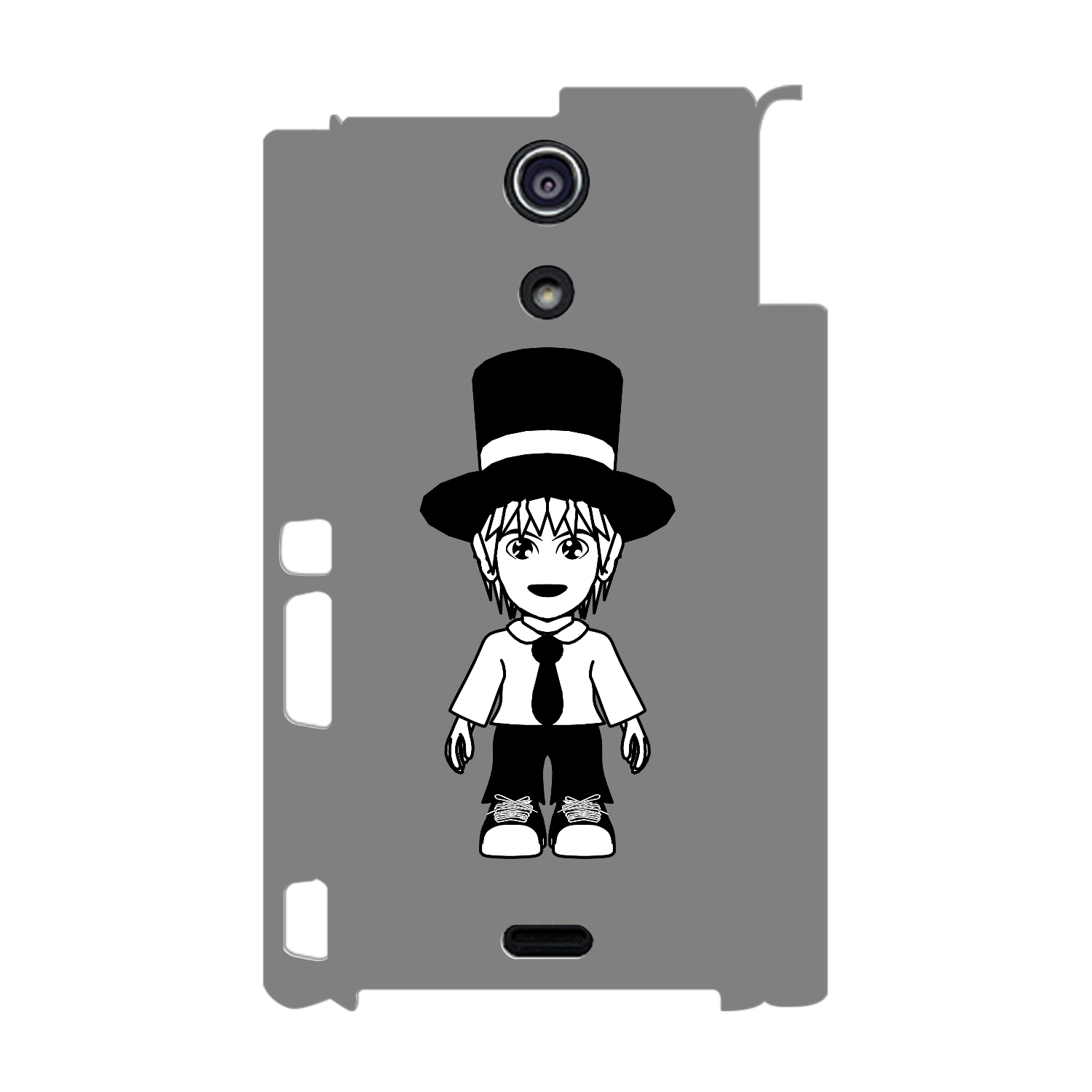 シルク君のXperia Aスマホケース Xperia A(SO-04E)
