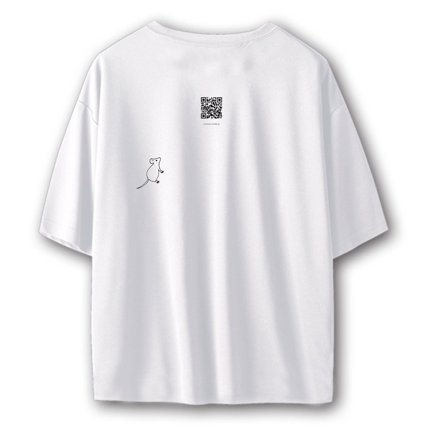 NOWARぽっぽ図ストリートＴシャツ2