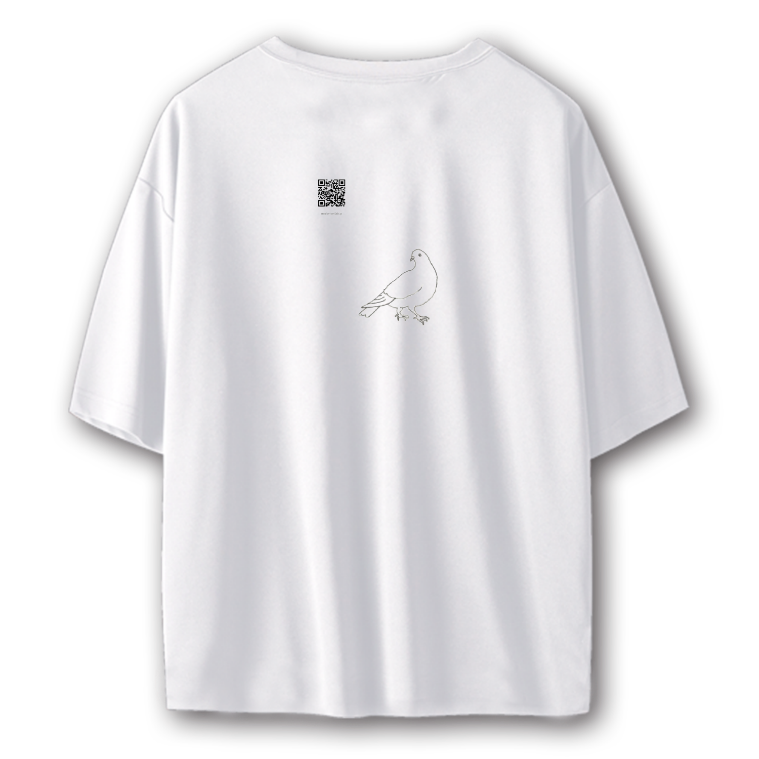 NOWARねずみ　うらぽっぽストリートＴシャツ2