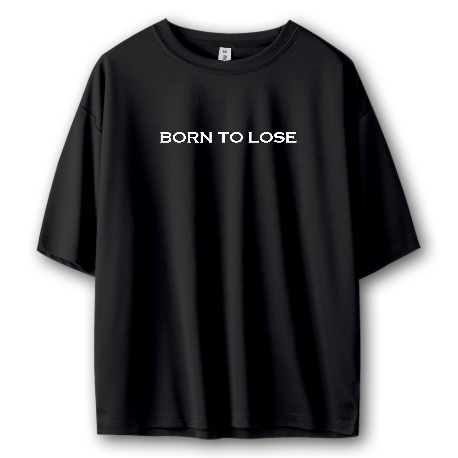 BORN TO LOSE 白ロゴ ストリートＴシャツ