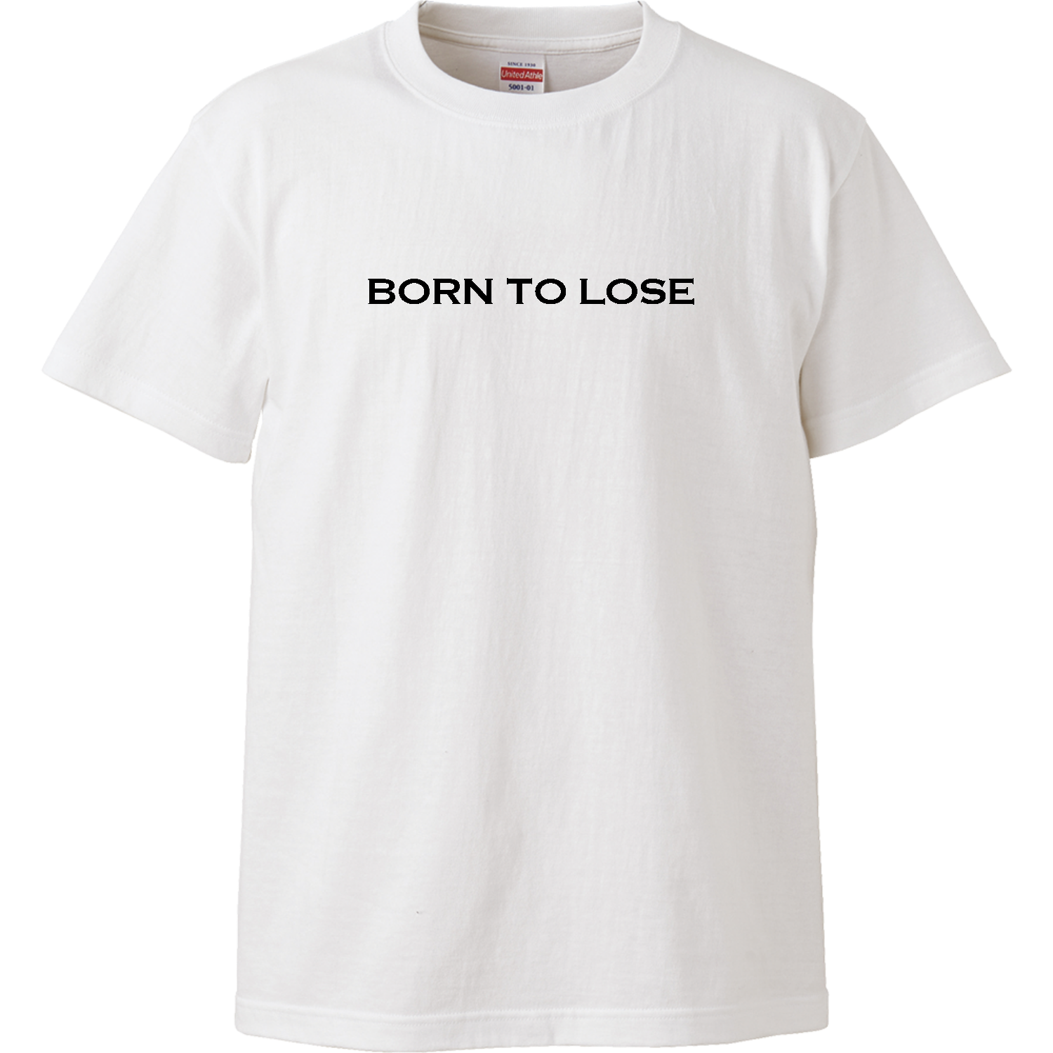 BORN TO LOSE -GTO LOGO-黒ロゴ ハイクオリティーTシャツ
